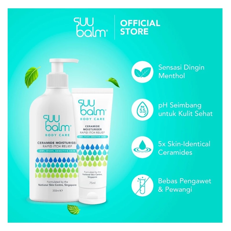 Suu Balm Ceramide Moisturiser Rapid Itch Relief 2