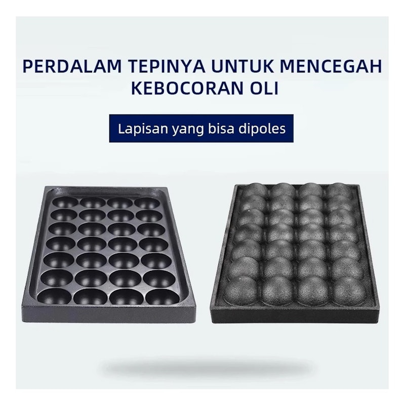 LENODI Mesin Kompor Takoyaki Listrik 4