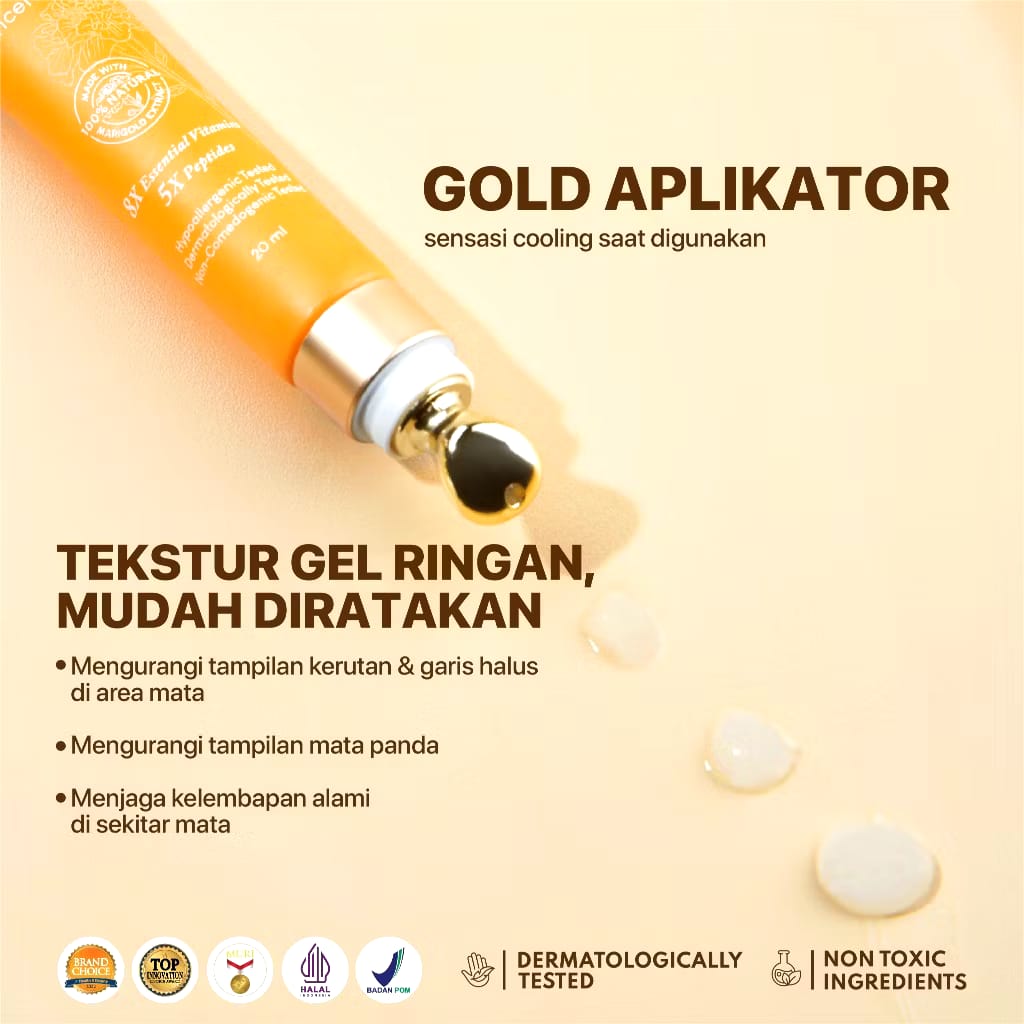 Penta Natural Kosmetindo N'PURE Marigold Eyemazing Power Serum Concentrate