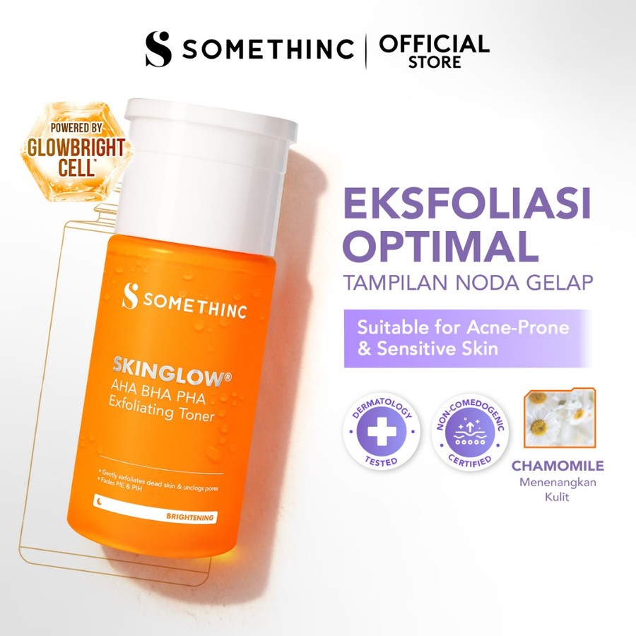 Royal Pesona Indonesia SOMETHINC SKINGLOW® AHA BHA PHA Exfoliating Toner 