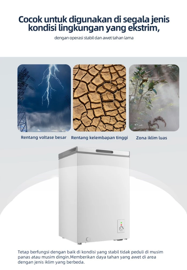 Changhong Electric Indonesia Changhong Chest Freezer  FCF136DW