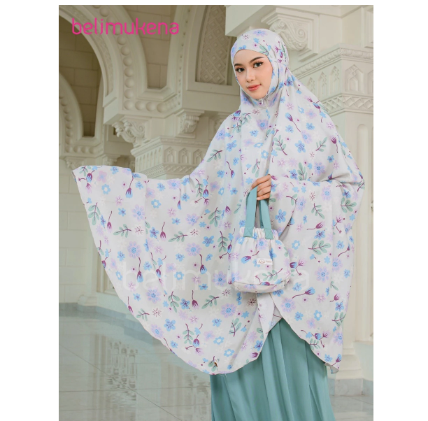  BeliMukena Mukena Rayon Dewasa Motif Hazel
