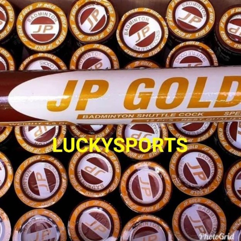 JP Gold Shuttlecock 4