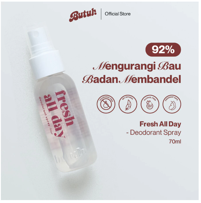 BUTUH! BUTUH! Fresh All Day Deodorant Spray