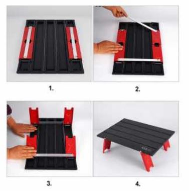 Changsen Aluminium Folding Table 8826