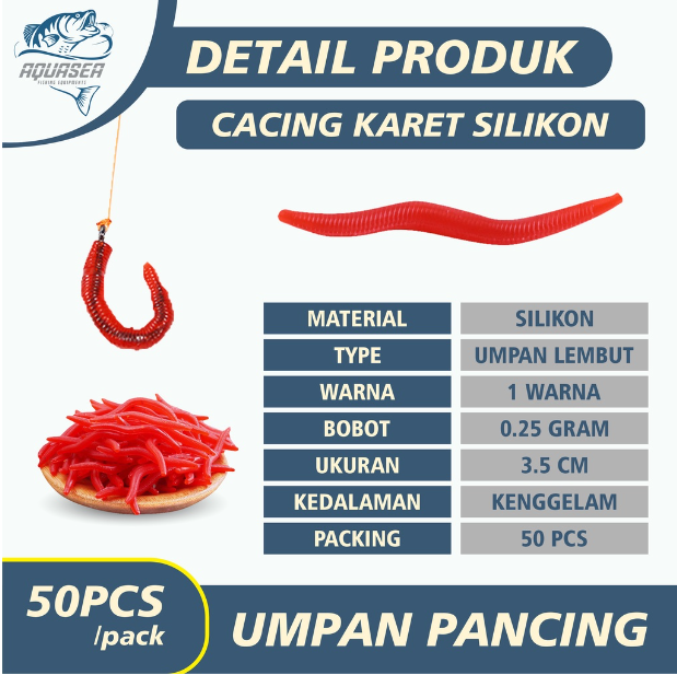 Cacing Silikon 4