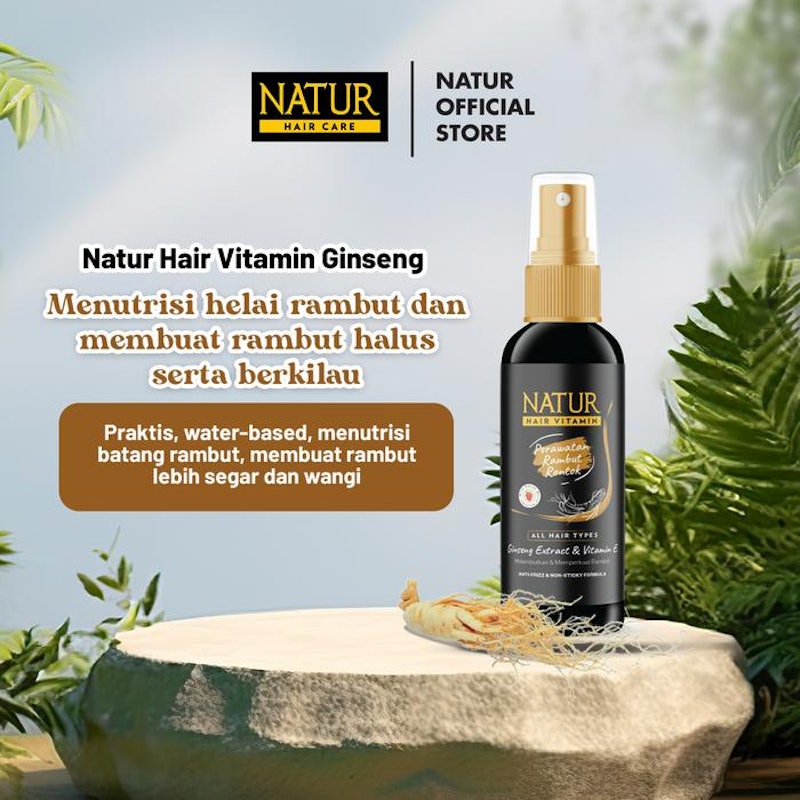 Hair Vitamin Ginseng Extract & Vitamin E 2