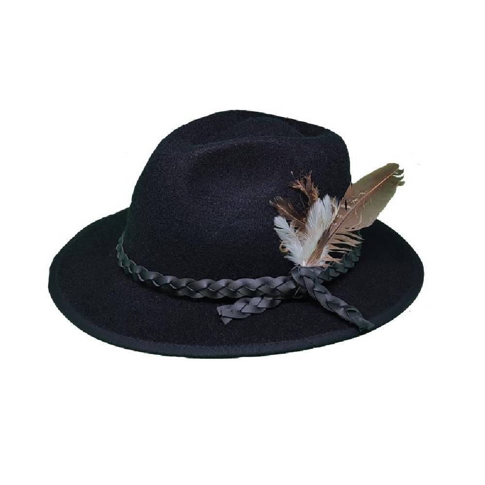 SLMNHAT Topi Fedora Rockstar Cowboy
