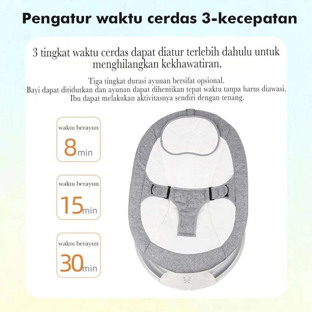 SWETY Ayunan Bayi Otomatis Elektrik 3