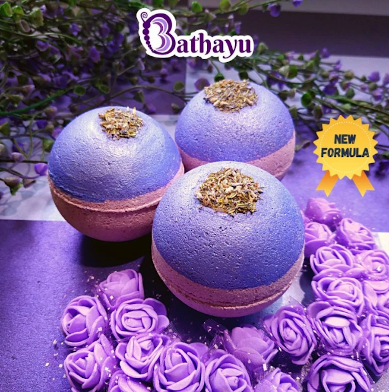 Bathayu Bath Bomb Bubble Aromatherapy Floral Jasmine 3