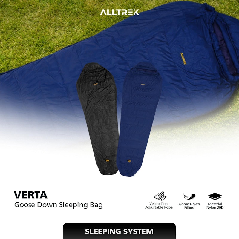 Alltrek Sleeping Bag Goose Down Verta 5