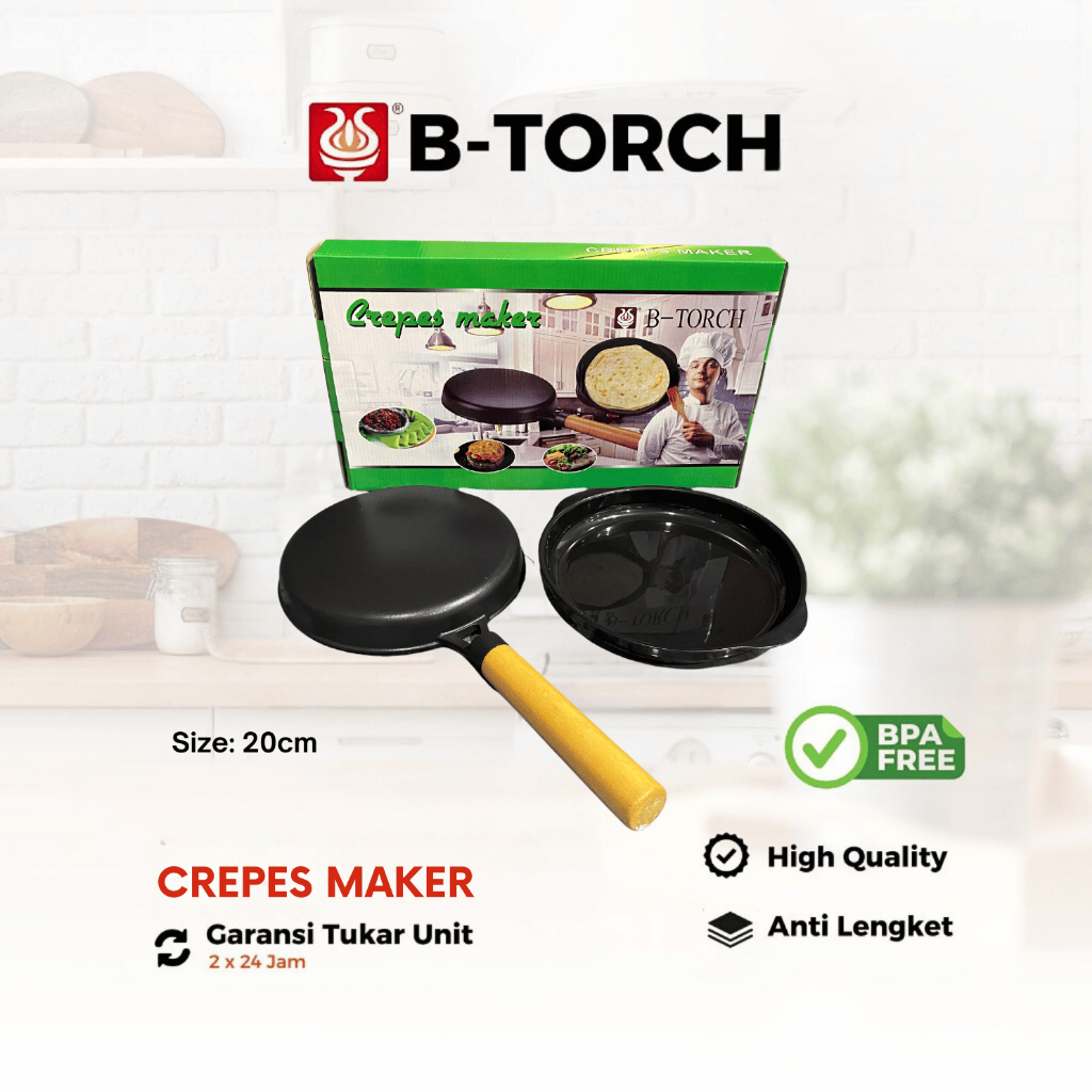 Sinar Obor Indonesia B-TORCH Crepes Maker