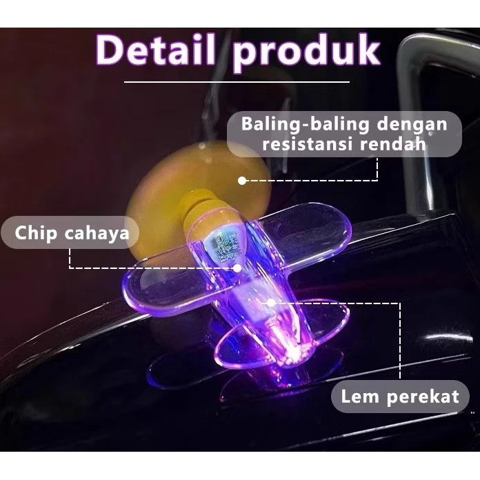  Yoli Toys Pesawat Lampu LED Ornamen