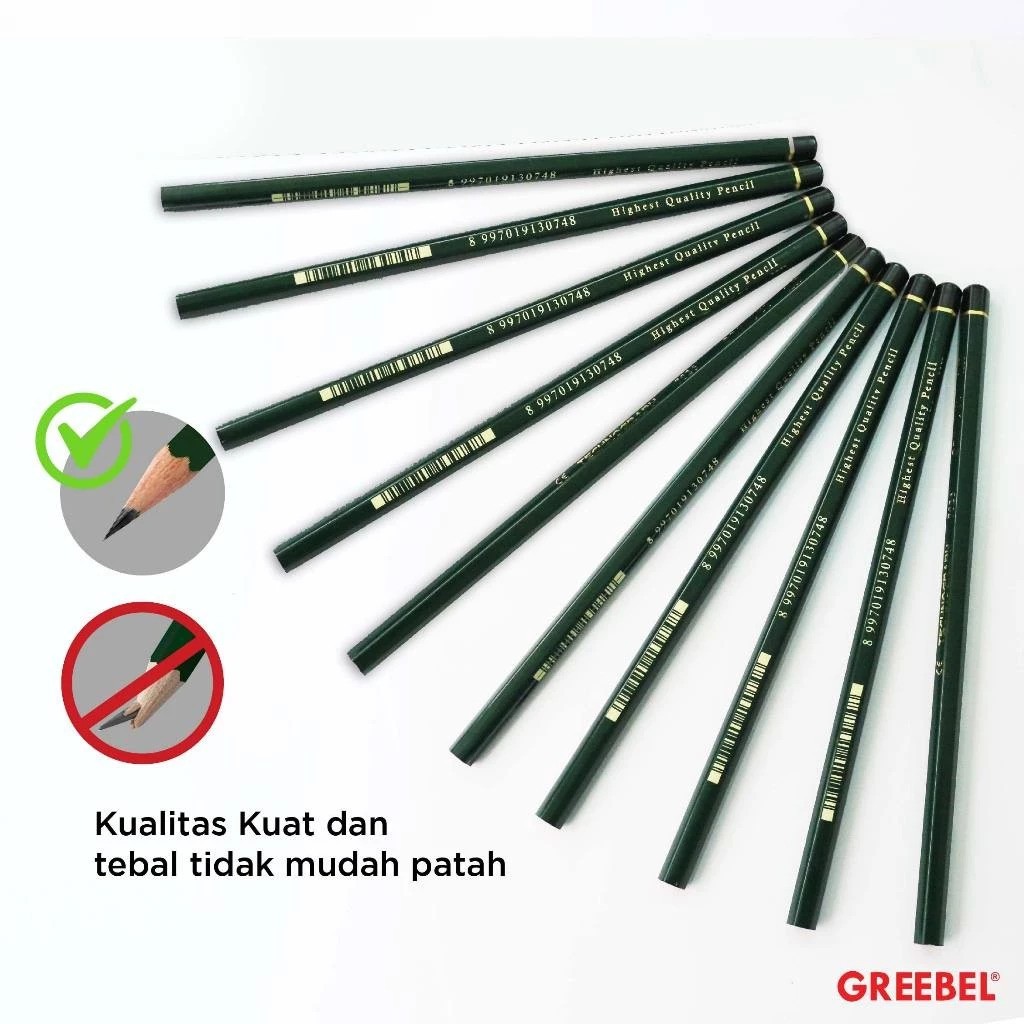 Greebel® Pensil Pencil Kayu HB 7021