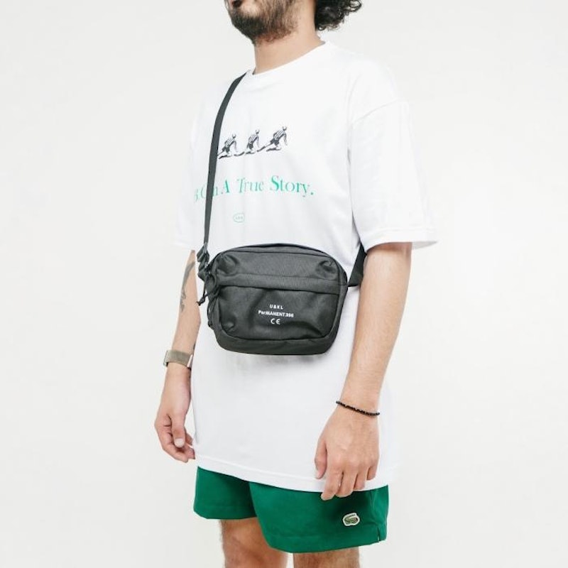 UNKL347 Slingbag Black Motif SORO