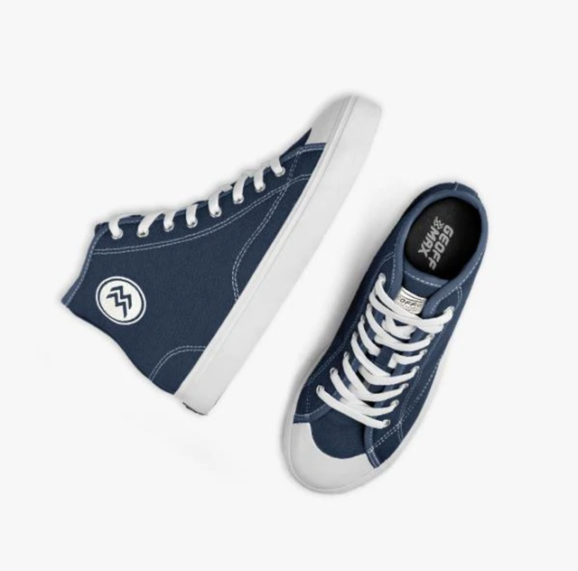Geoff Max Timeless Hi Navy White