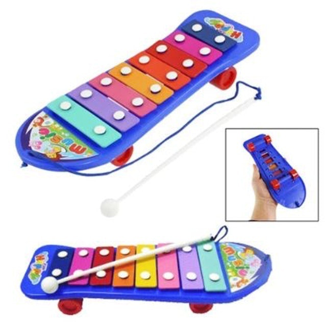  Xylophone Skateboard Musical 
