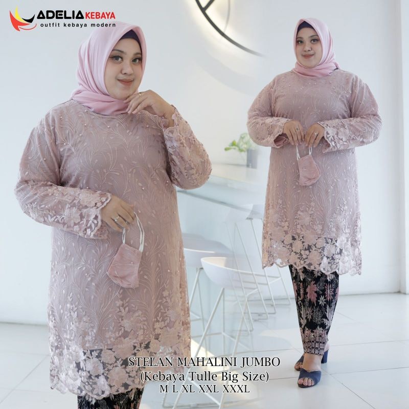 Set Kebaya Tunik Mahalini Jumbo 4