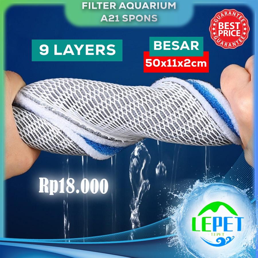  LEPET 9 layer filters 50x11x2cm A21