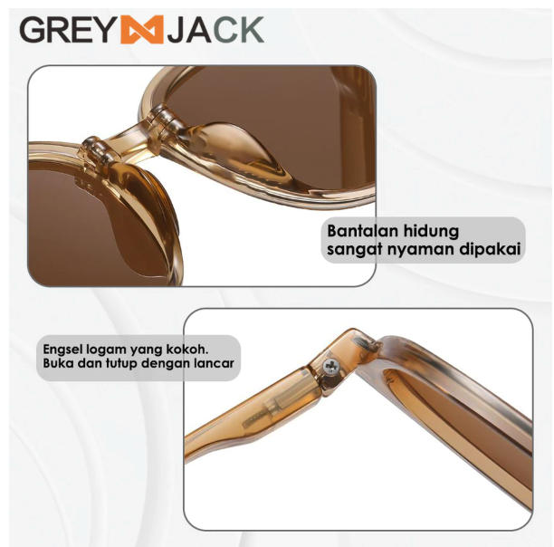 Grey Jack Eyewear Indonesia Grey Jack Sunglasses Foldable UV 822