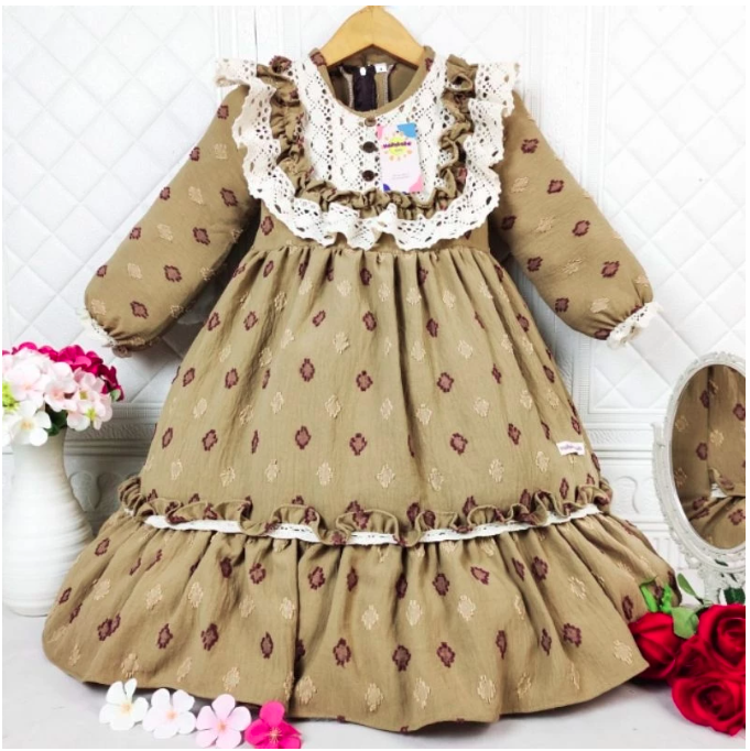  Hallybaba Kids Dress Vintage Alezandra