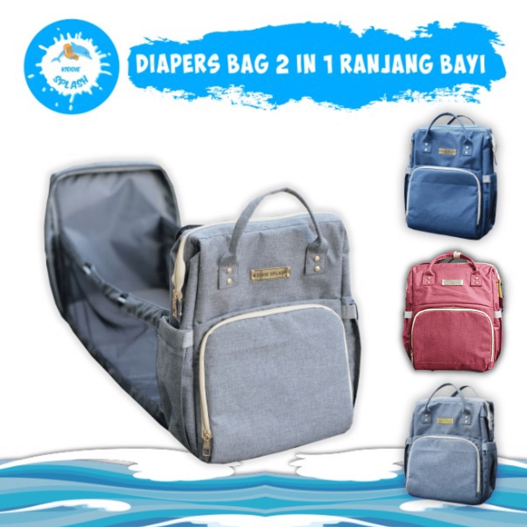 Kiddie Splash Kiddie Splash Diaper Bag Multifunction 2