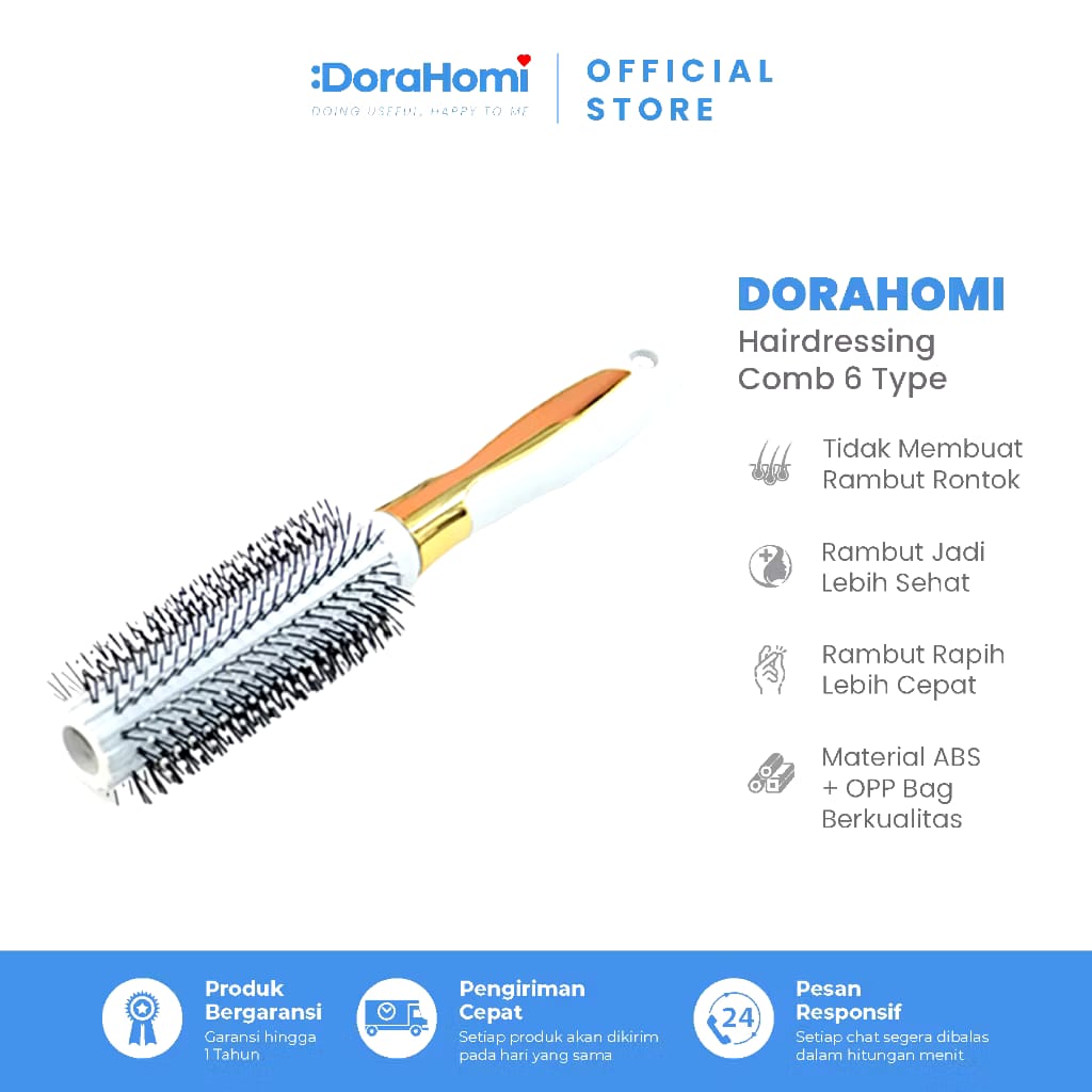  DoraHomi Hairdressing Comb Roll