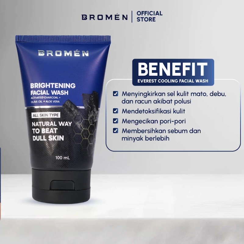 BROMEN Brightening Facial Wash 3