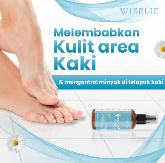 Wiselie Indonesia Gemilang Wiselie Foot Mist Organik Sanitizer Spray Kopi