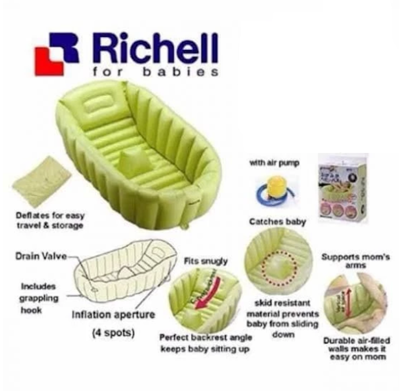RICHELL Soft Baby Bath 3