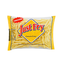 Just Fry Kentang Goreng Beku Potongan Lurus