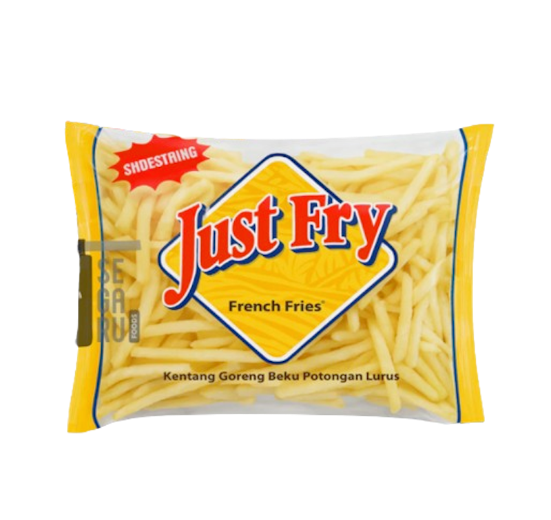 Just Fry Kentang Goreng Beku Potongan Lurus 1