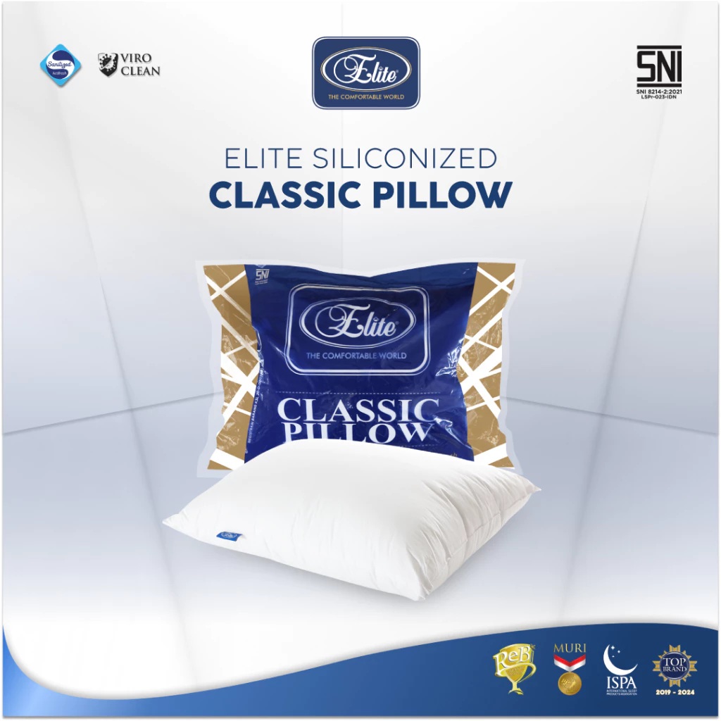 Royal Abadi Sejahtera Elite Siliconized Classic Pillow 