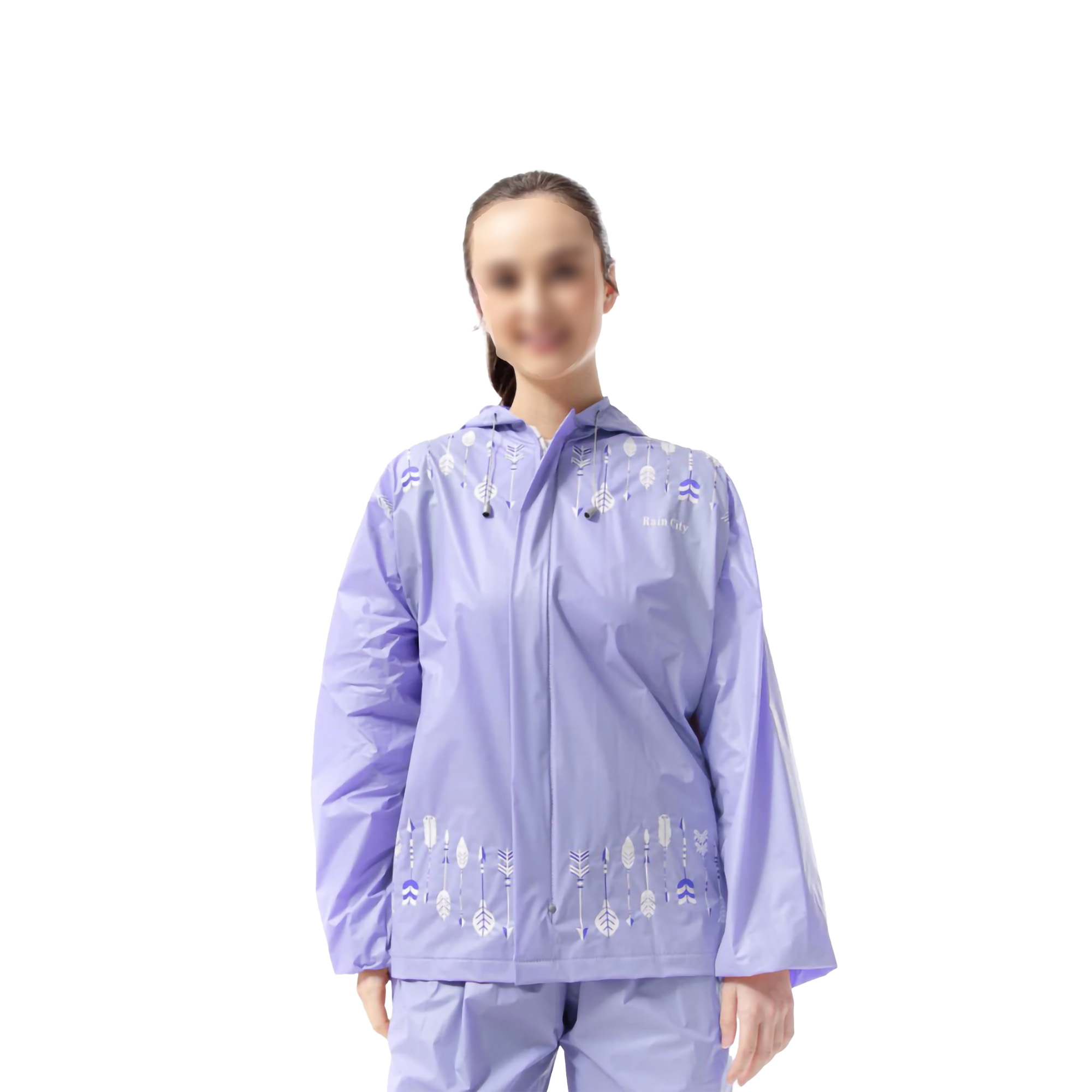  Rain City 3 in 1 Jas Hujan Setelan + Rok Arrows 