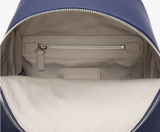 Lacoste  Women's Daily Classic Coated Piqué Canvas Backpack LACNF2773DC021