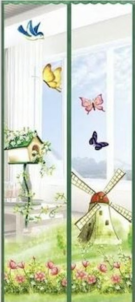 Curtain Magnet Butterfly  ｜ M1