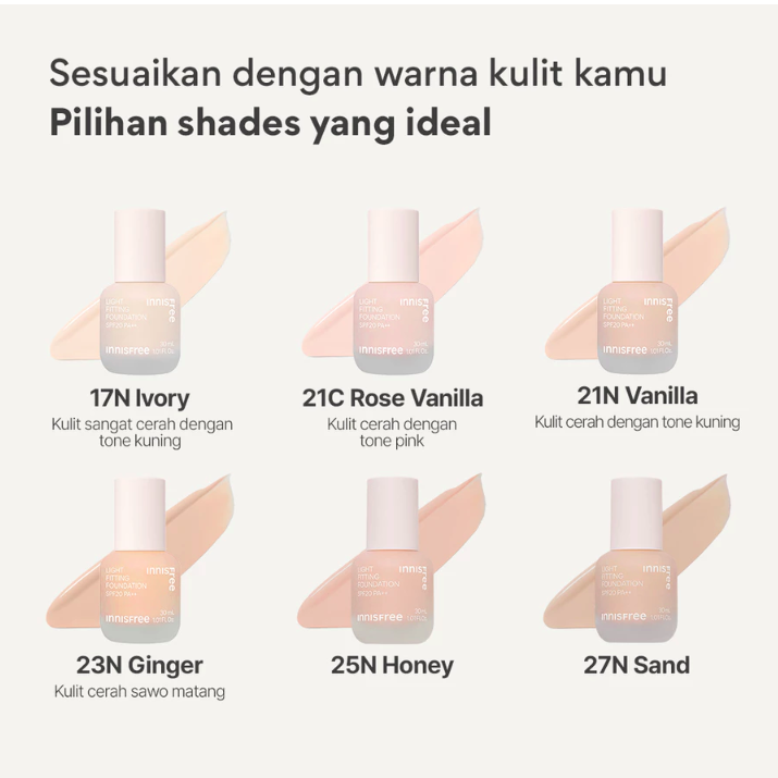 Innisfree Innisfree Light Fitting Foundation