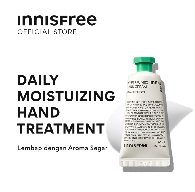 AmorePacific Innisfree My Perfumed Hand Cream White Shirts