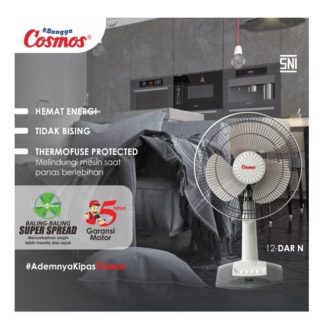 Star Cosmos Cosmos Kipas Angin Meja 12-DAR N
