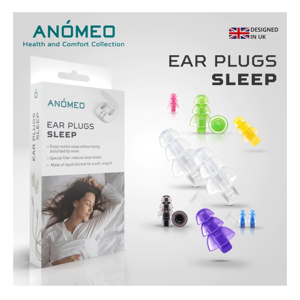 Travel Blue Anomeo Ear Plugs for Deep Sleep