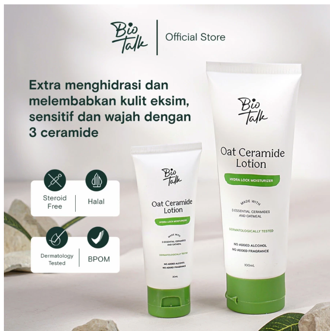 Bionatura Berkat Abadi BioTalk Oat Ceramide Lotion