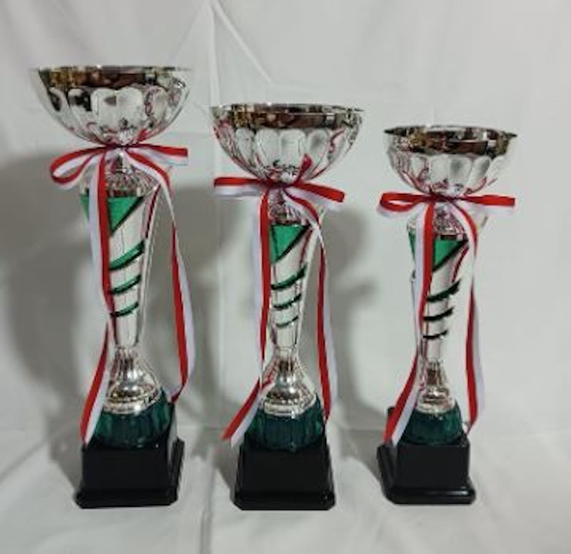Piala Trophy Cup Logam Kuningan Metal Set 1