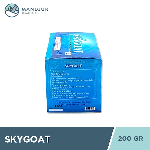 SOLUSKY Skygoat Campuran Susu Kambing dan Krim Bubuk Rasa Original