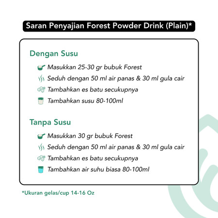 Forest Beverage Solutions Forest Bubuk Minuman Thai Tea 