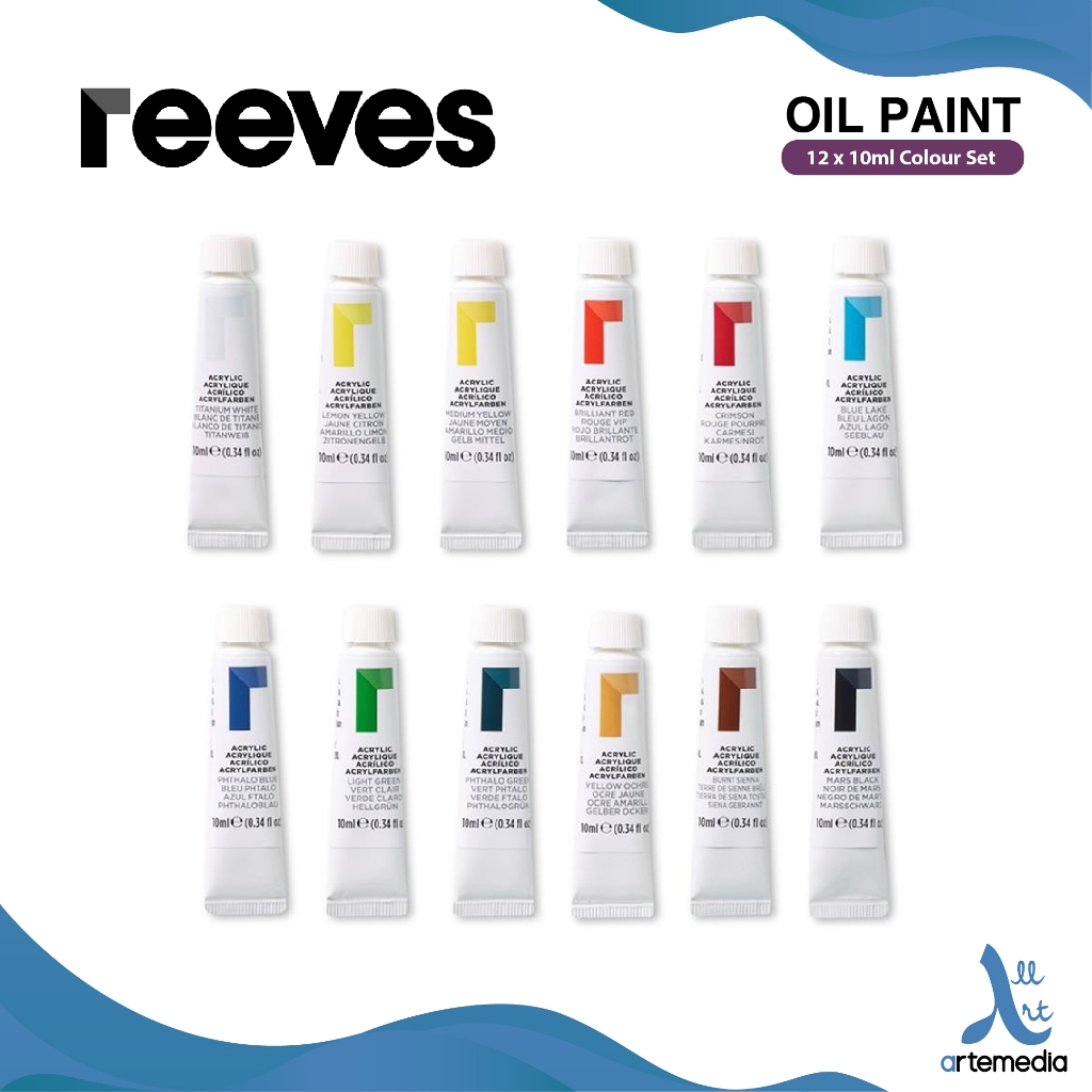 Oil Color Tube Set 2