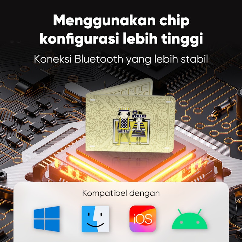 MOFii Foldable Buetooth Keyboard 5
