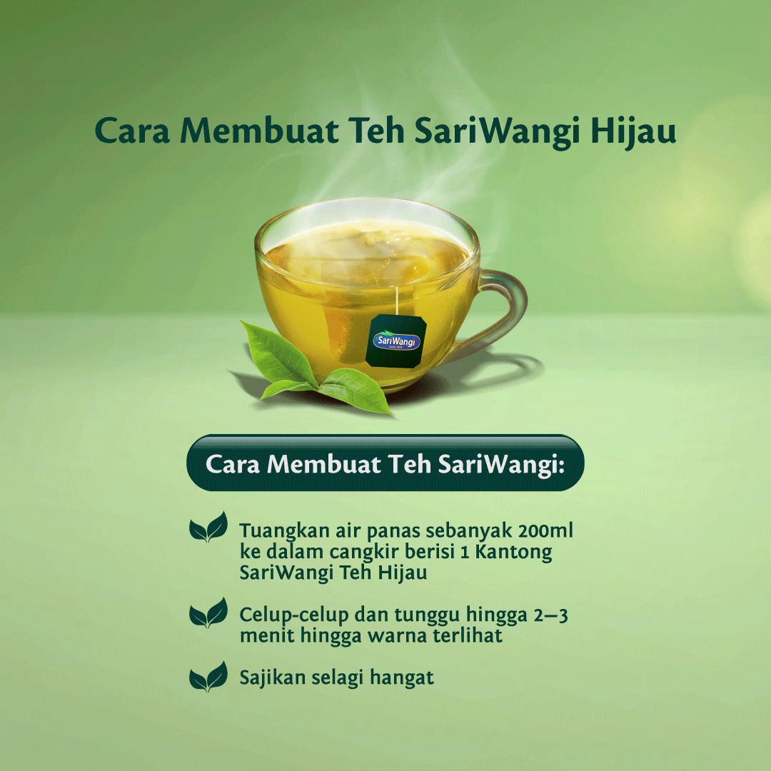 Unilever Indonesia Sariwangi Teh Hijau Celup