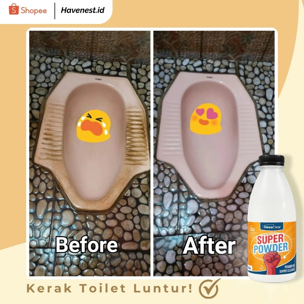 HexaClear Super Powder Pembersih Super Cleaning  4