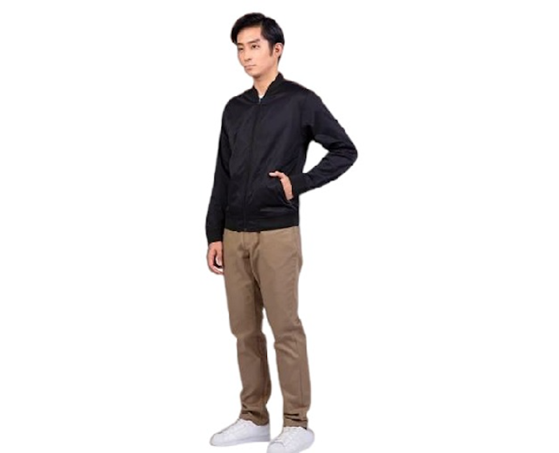 The Executive Slim Fit Bomber 3
