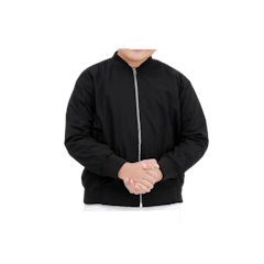 Brofash Jaket Bomber Kanvas Katun Anak Laki-laki